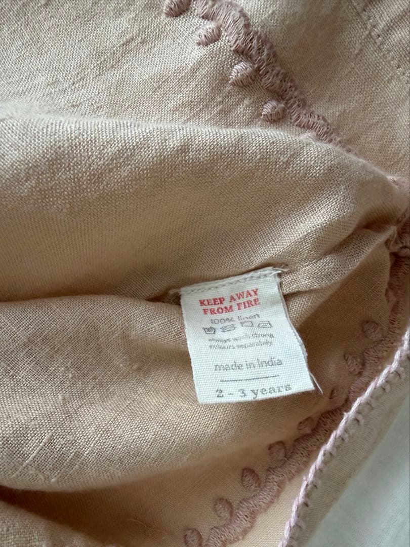 ワンピース Apolina seline dress 2-3y biscuit