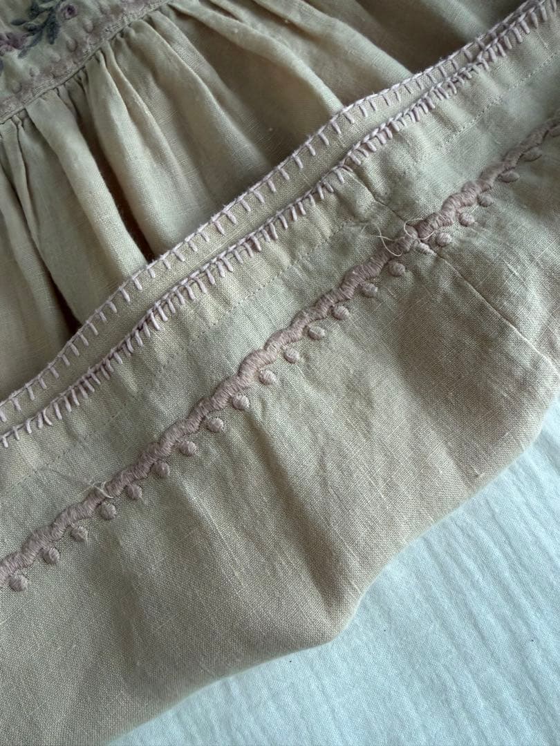 ワンピース Apolina seline dress 2-3y biscuit