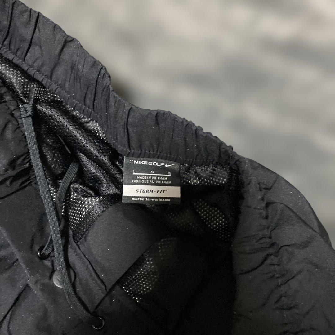 Nike Golf Storm-Fit ブラックレインウェア L 【美品】