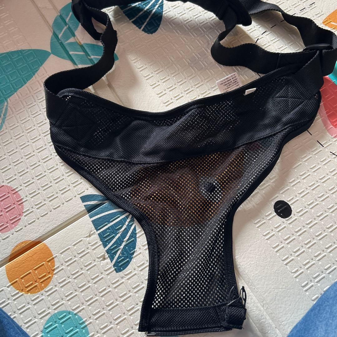 POLBAN ADVANCE ヒップシートグレー　シングルショルダー付き