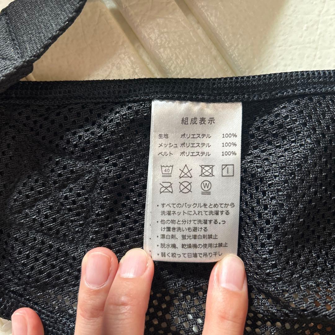POLBAN ADVANCE ヒップシートグレー　シングルショルダー付き