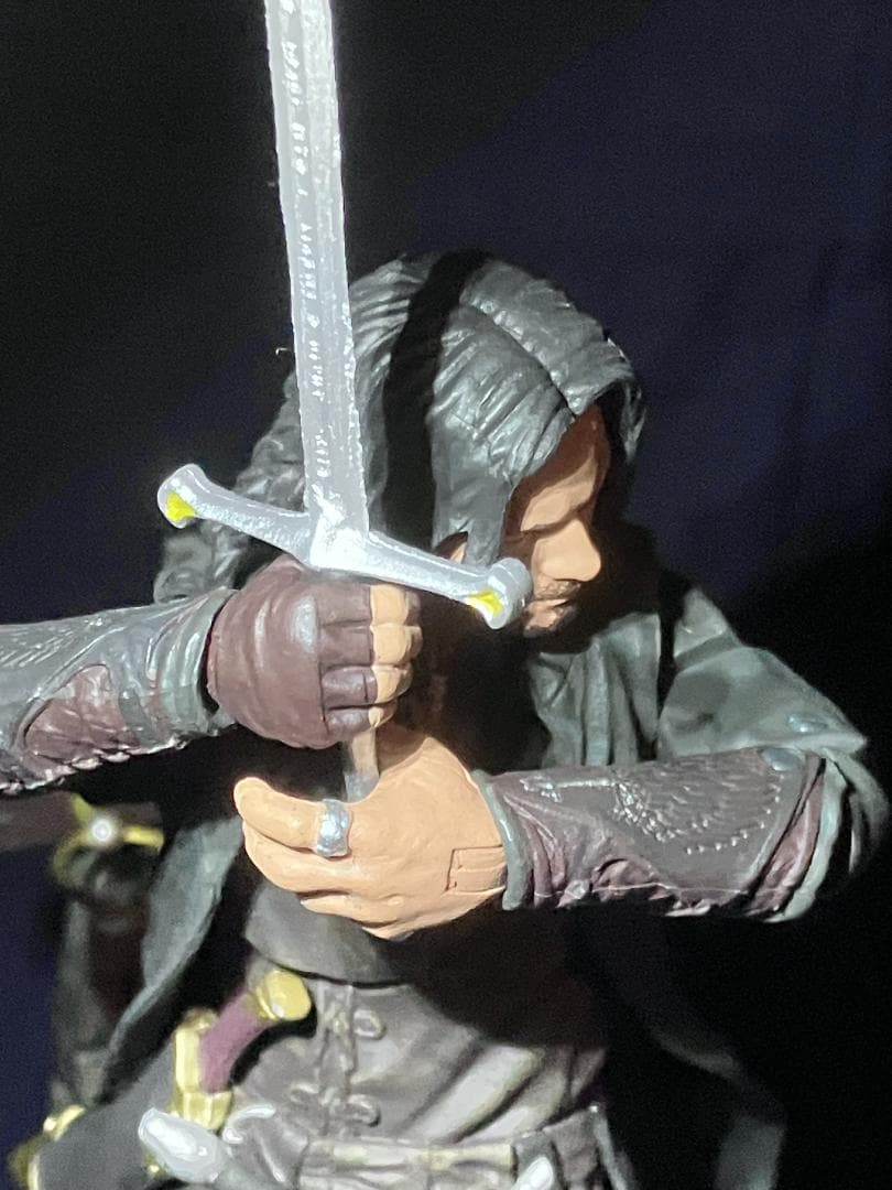 【新品未開封】『アラゴルン』ロードオブザリング 荒武者系アクションフィギュア