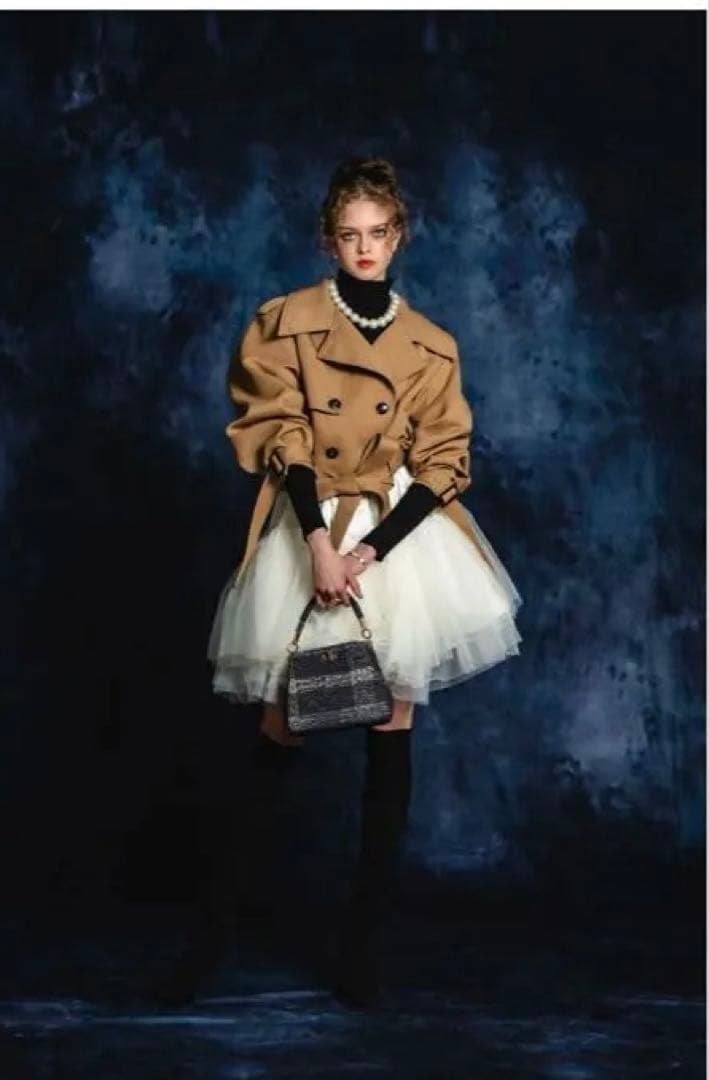 shéller シェリエ　2way short trench coat