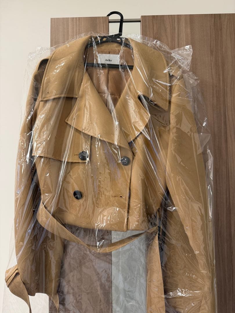 shéller シェリエ　2way short trench coat