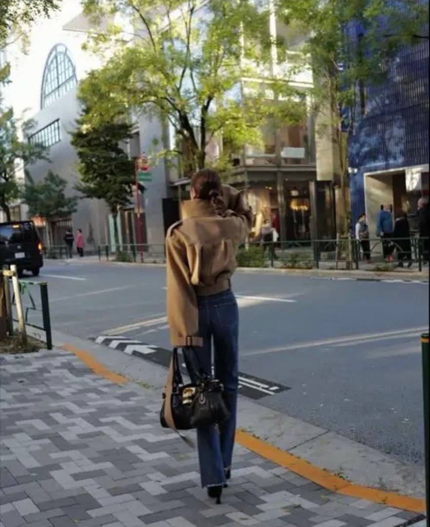 shéller シェリエ　2way short trench coat