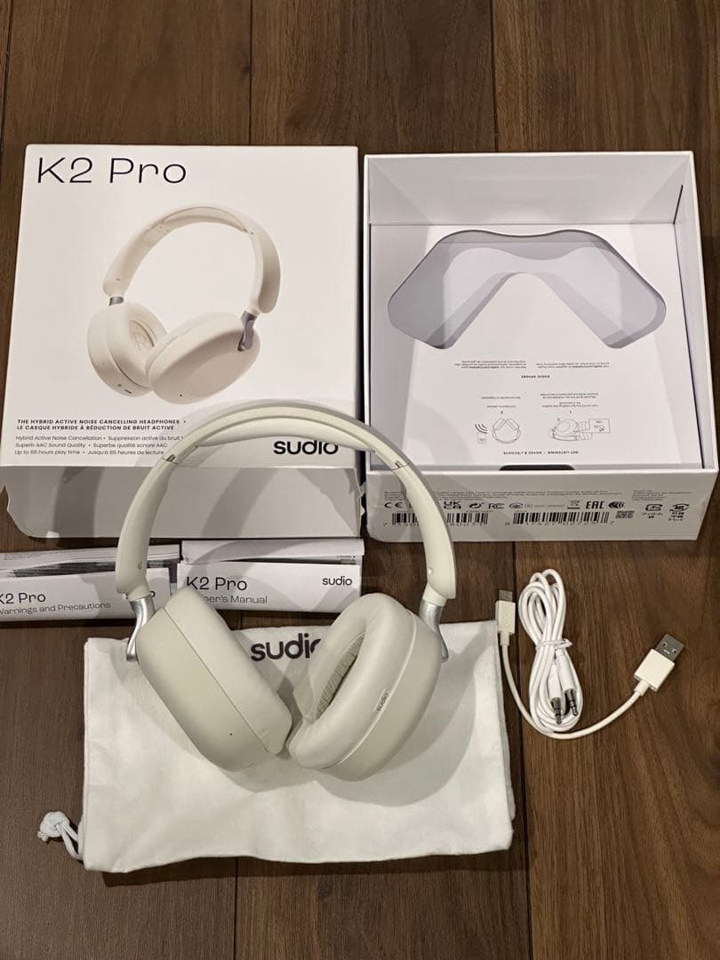 【新品・未使用】sudio K2 Pro ワイヤレスヘッドフォン