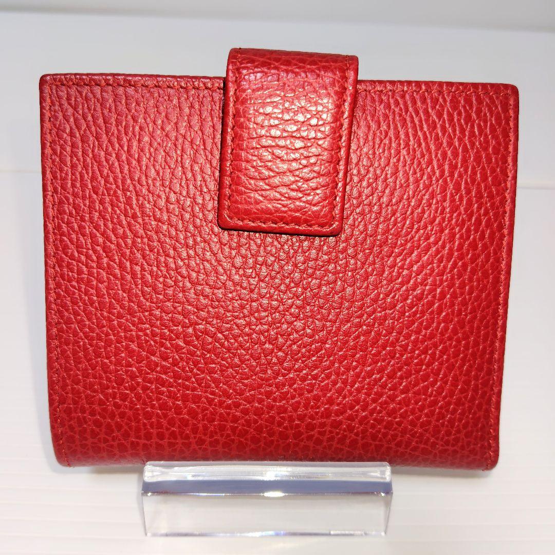 グッチ GUCCI 財布 マーモント 二つ折り フラップ GG 456122