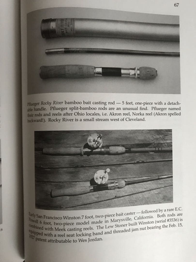 送料込み 洋書 antique&collectible FISHING RODS