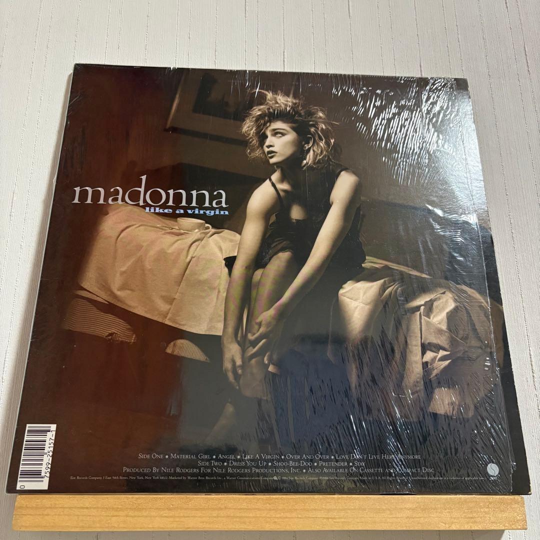 Madonna US 反転ジャケット Like A Virgin LP レコード