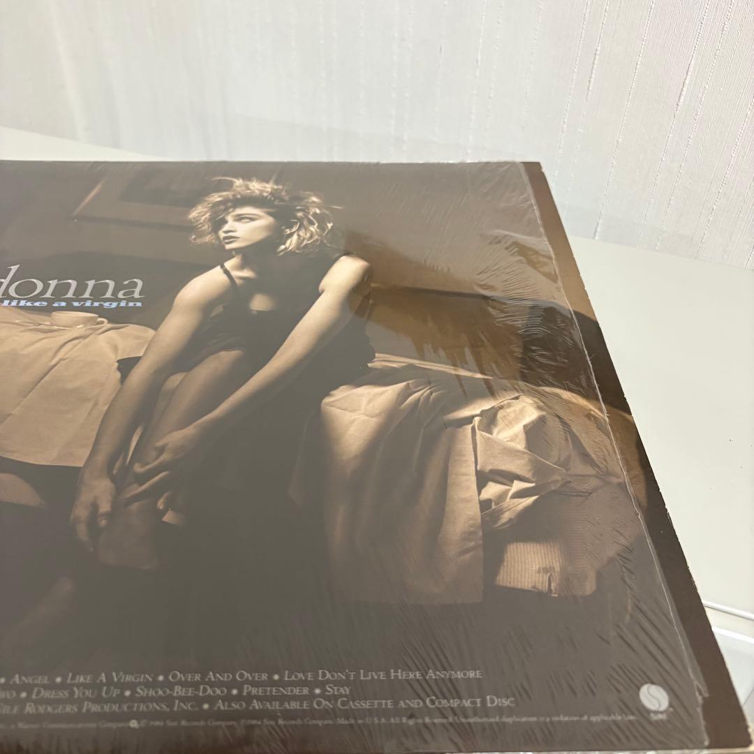 Madonna US 反転ジャケット Like A Virgin LP レコード