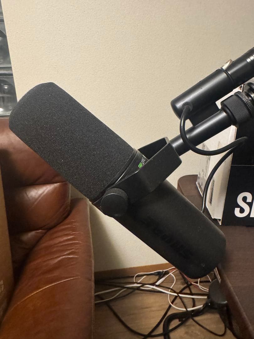 SHURE SM7dB ダイナミックマイク 卓上スタンドセット配信/実況