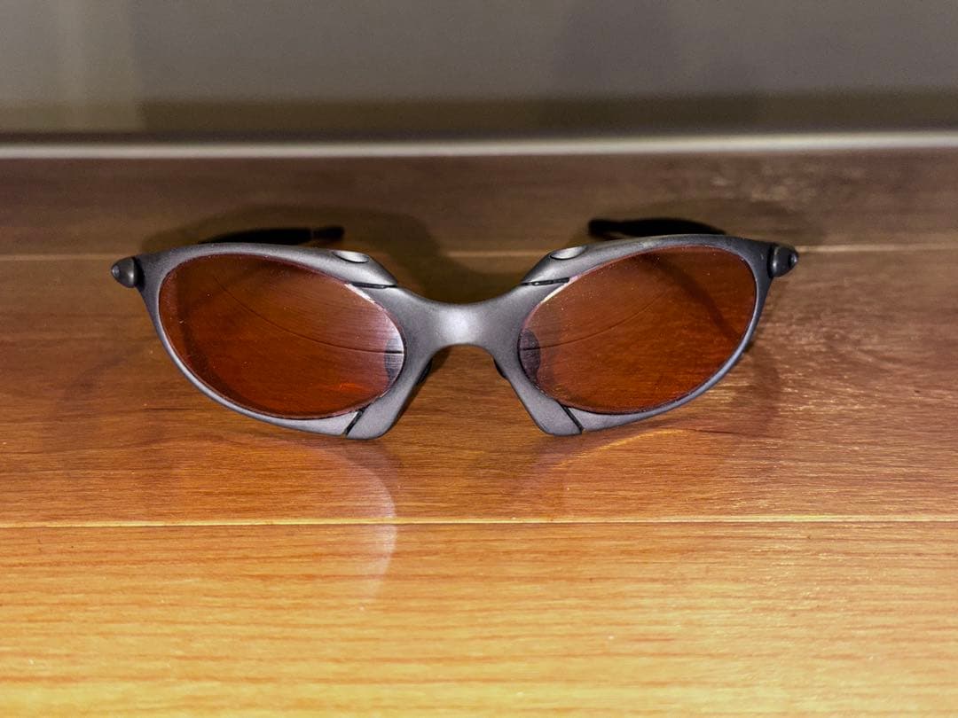 最終【レア・ビンテージ良品】Oakley Romeo サングラス シリアル付き