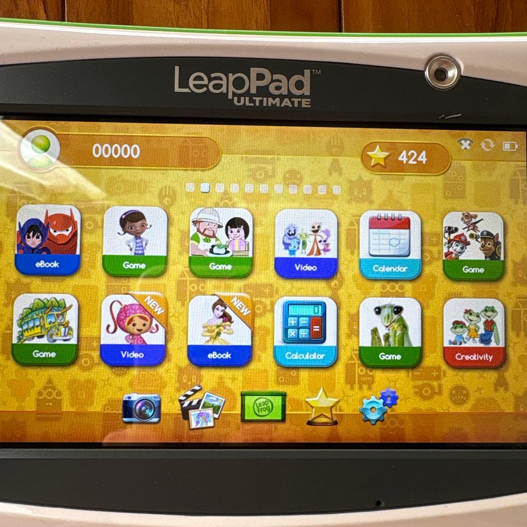 【アプリ120種・8万円分以上】LeapPad Ultimate 保護シート付