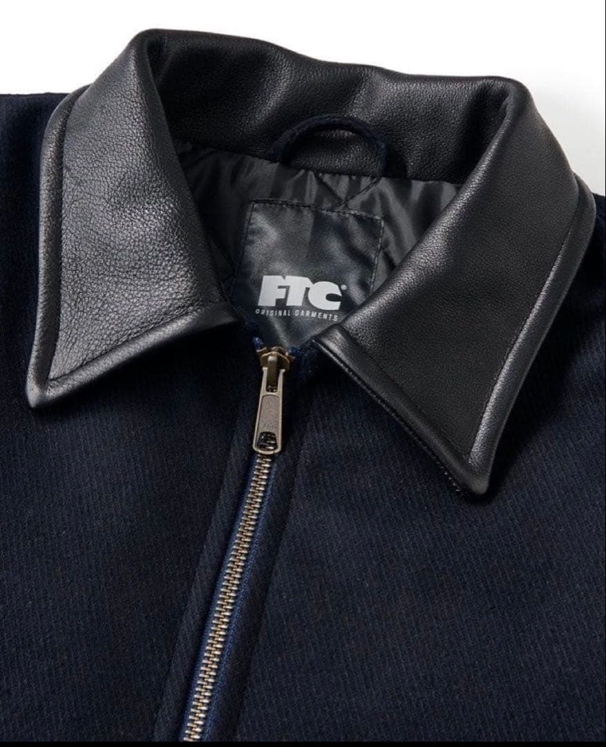 FTC ウール・ネイビー・ブルゾン・Mサイズ