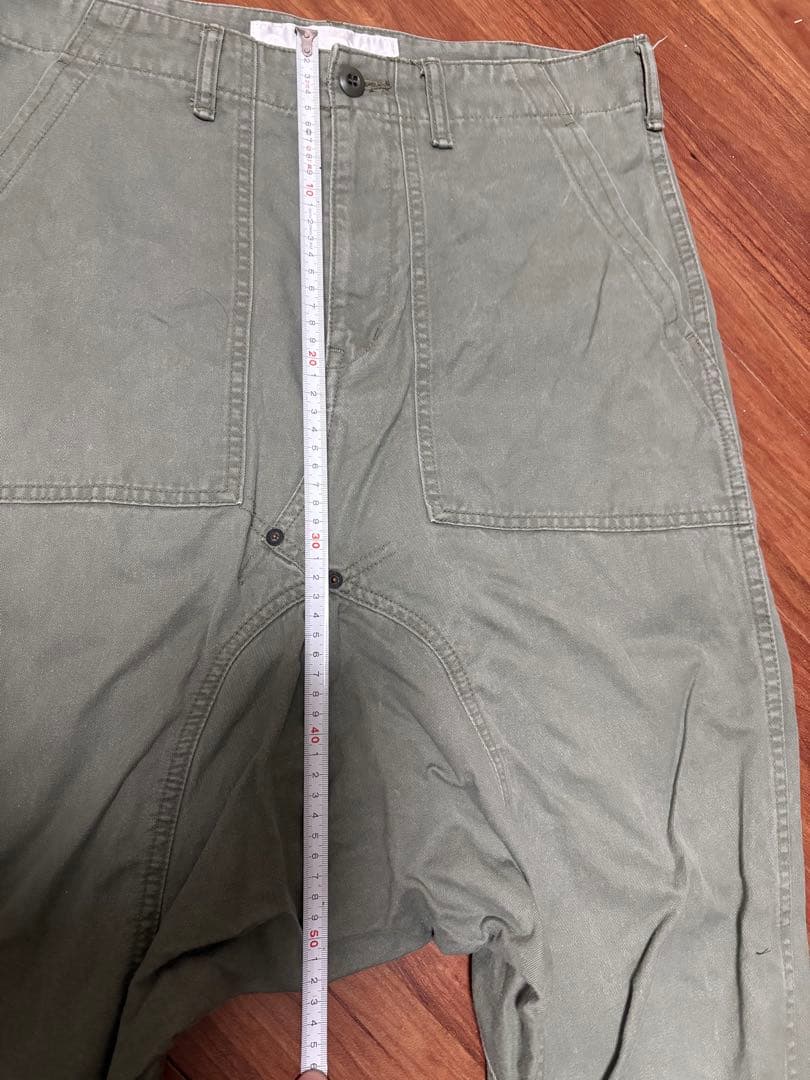 GANRYU comme des garconsサルエルパンツ カーキ