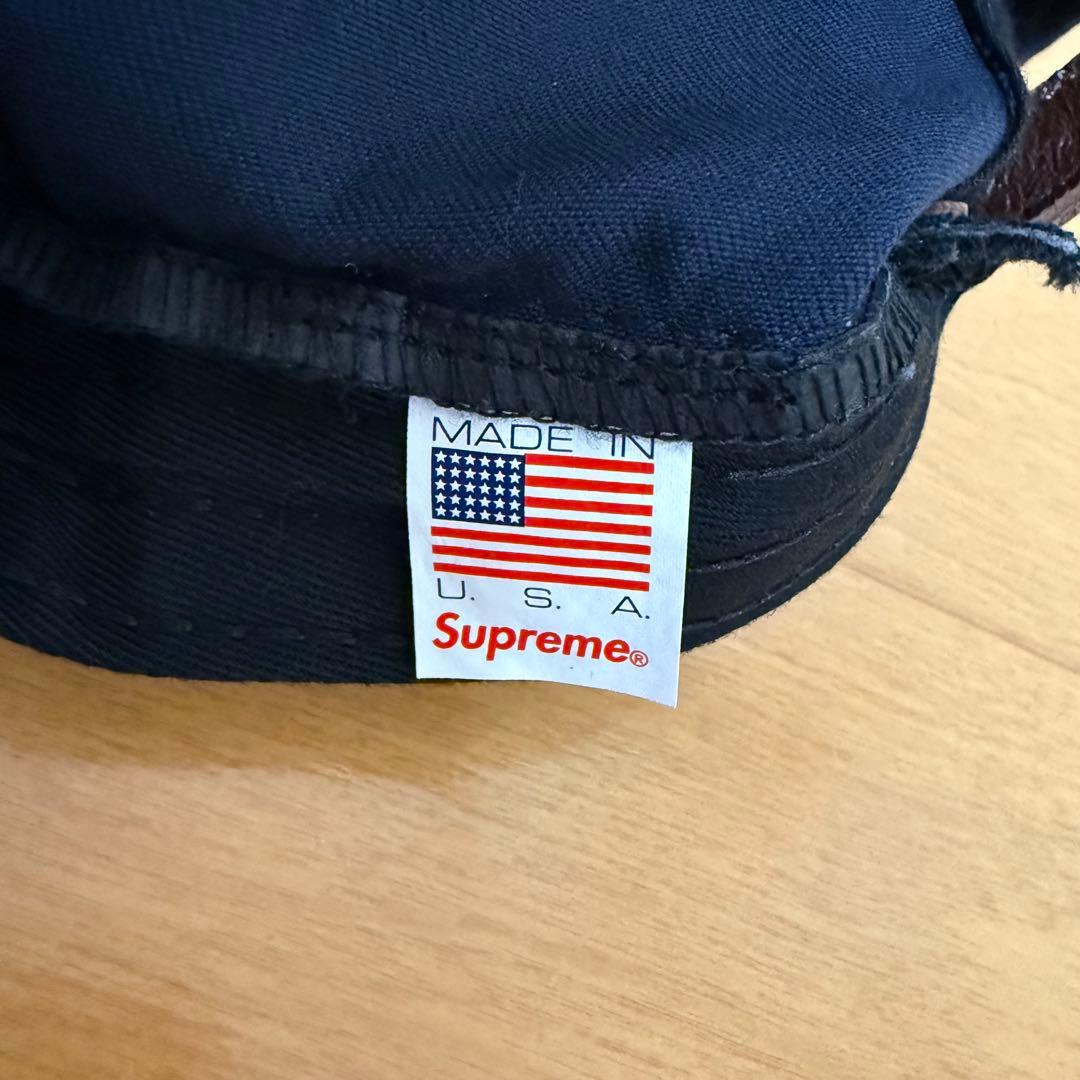 帽子 Supreme Washed Chino Twill Camp Cap 17ss