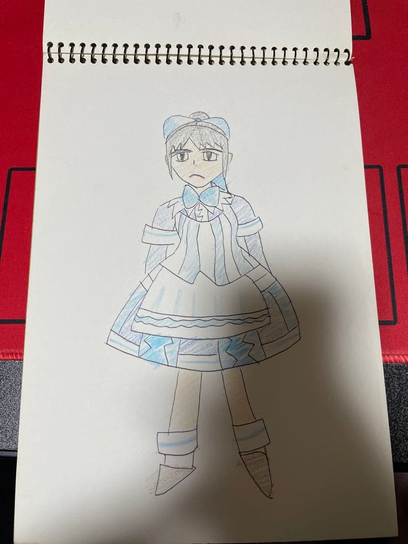 30年程前に描かれたスケブ　わいのポンチ絵付き