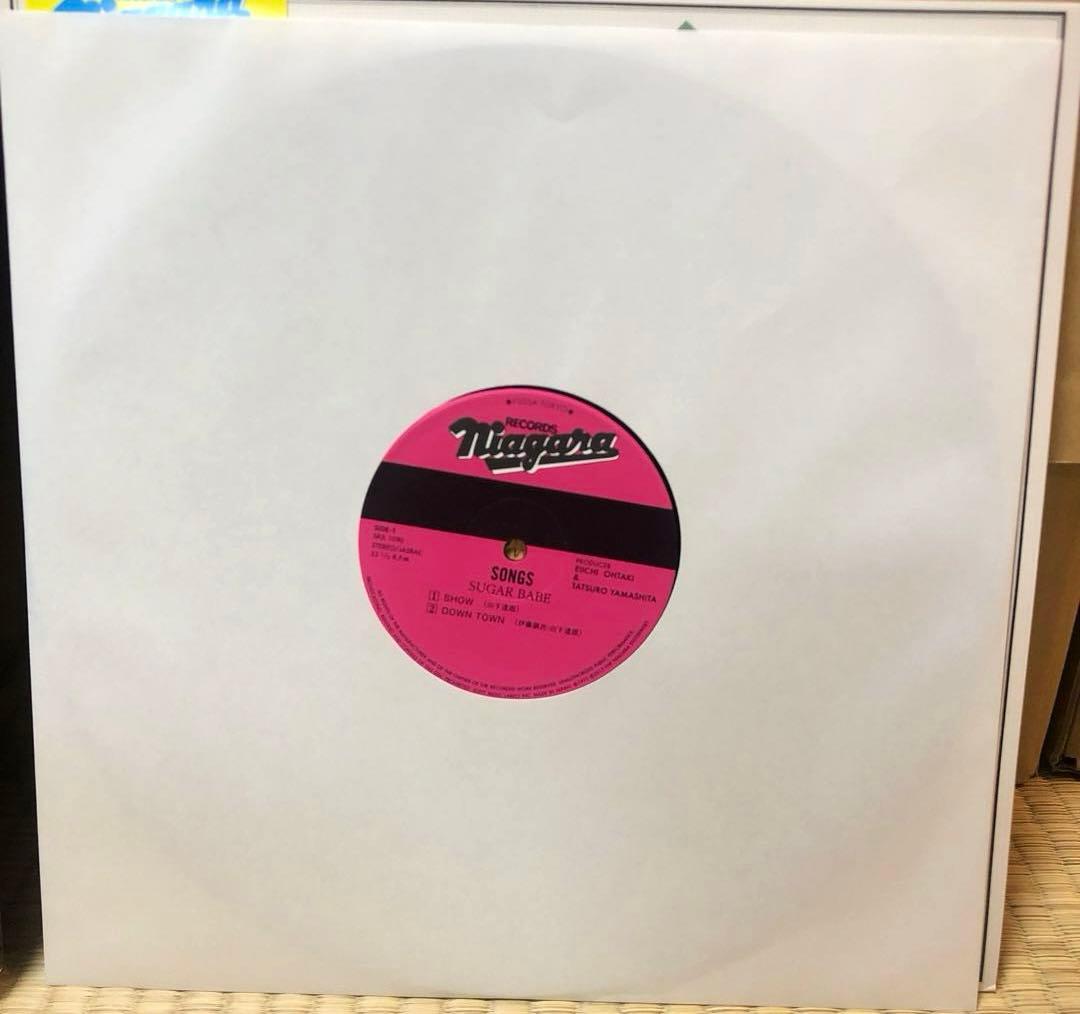 SONGS SUGAR BABE 完全生産限定盤 帯付 レコード LP