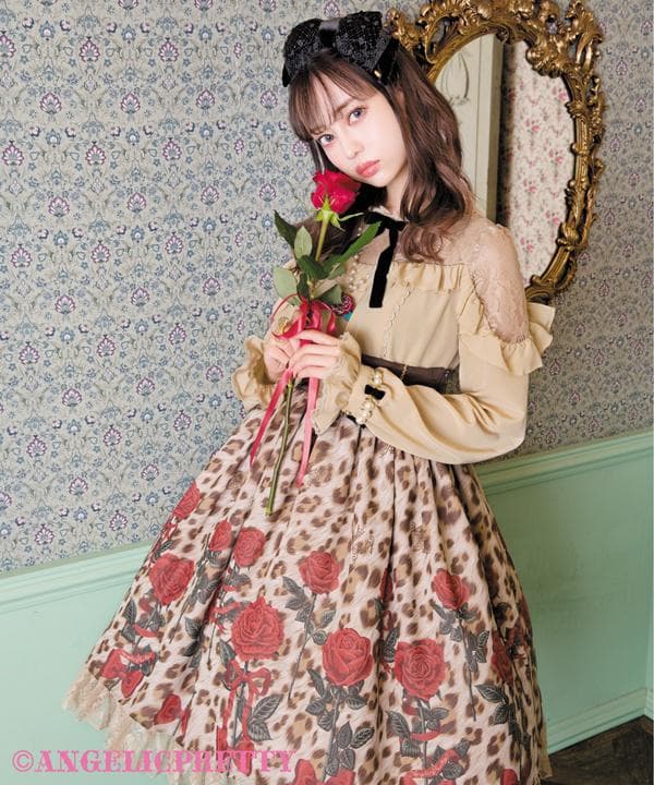 Rebecca Leopardワンピース&クリップ☆アンジェリックプリティ
