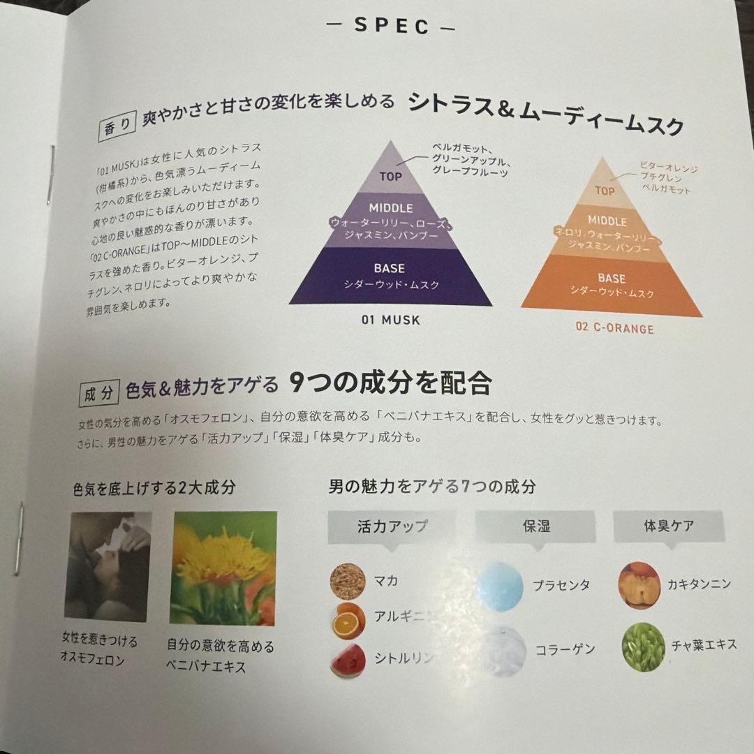 LAGNET ムスク 香水2個　グルーミングセット