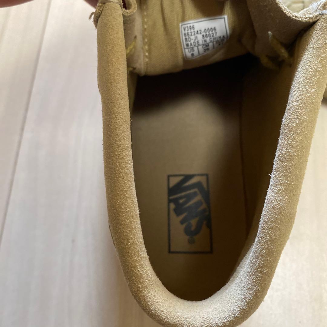 VANS CARVER 8us 26センチ ベージュ色