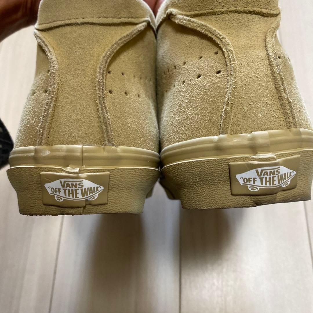VANS CARVER 8us 26センチ ベージュ色