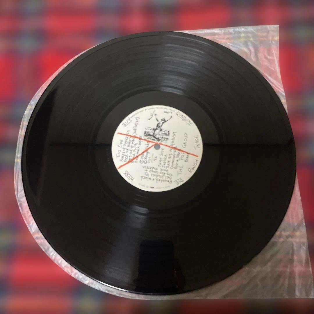 希少国内盤LP ザ・ポップ・グループ / FOR HOW MUCH LONGER
