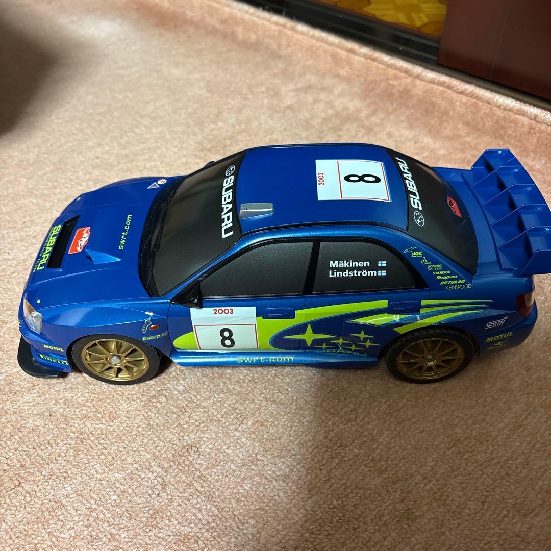 [タイヨー　ラジコン]SUBARU WRX 2003 ラリーカー 1/10