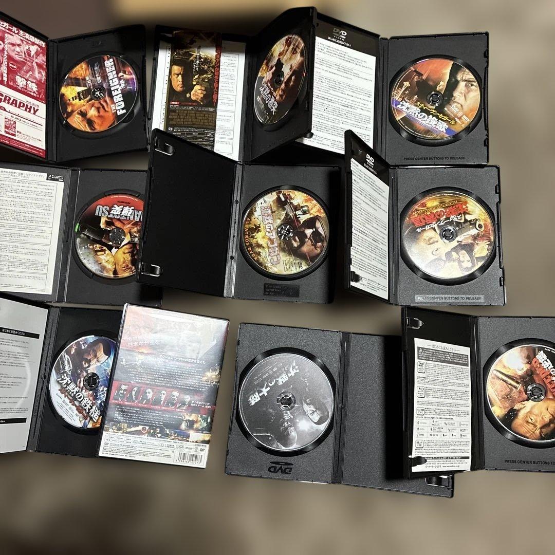 美品 スティーブン・セガール 映画 DVD 40セット まとめ 沈黙シリー