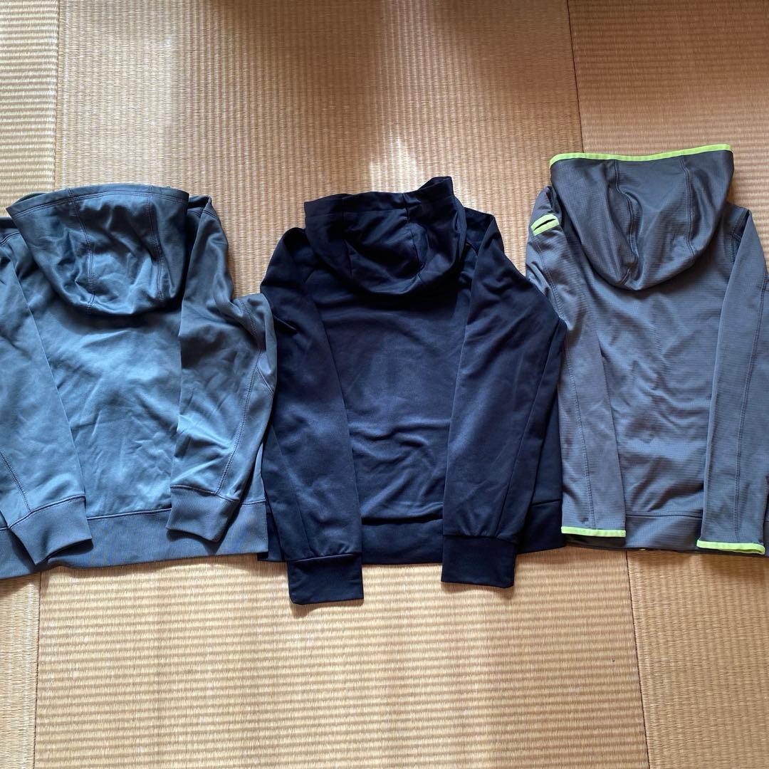 150サイズ男の子　まとめ売り　11点セット パーカーフリースパンツNIKE他