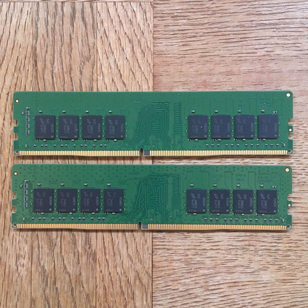 Crucial 32GB DDR4 3200MHz 16G ２枚組