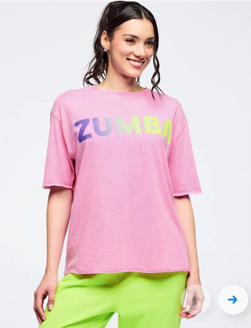 ZUMBA正規品　Tシャツ　XS/S
