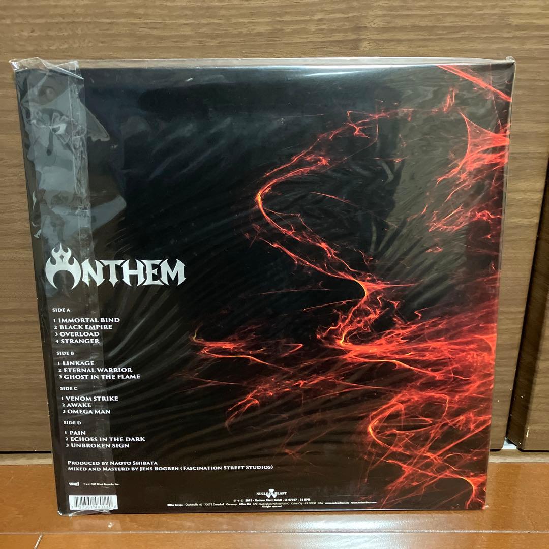 ANTHEM アンセム　NUCLEUS サイン入り レコード　 ジャパメタ