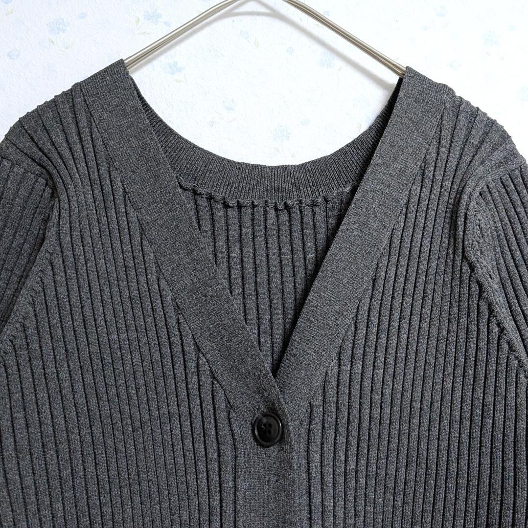 美品 24AW GALLARDAGALANTE ペプラム2WAYカーデ