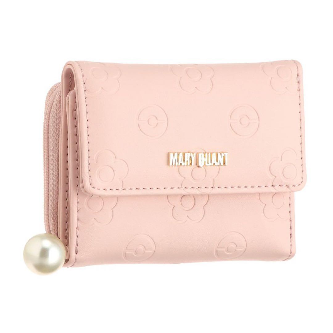【未使用】ポケモン　マリークワント　モルペコ　ミニウォレット　三つ折り財布