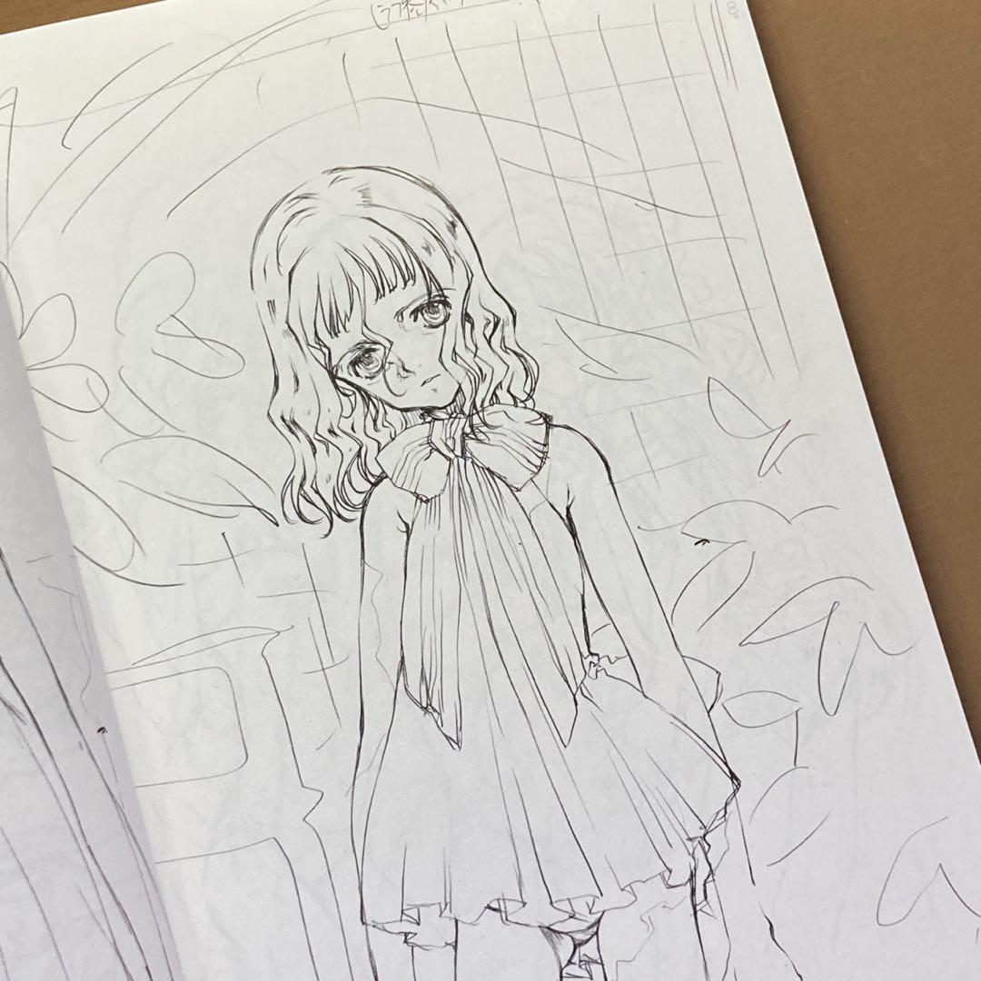 ⭐白詰草話 全原画集⭐大槍葦人⭐初版⭐LITTLE WITCH／ゲーム