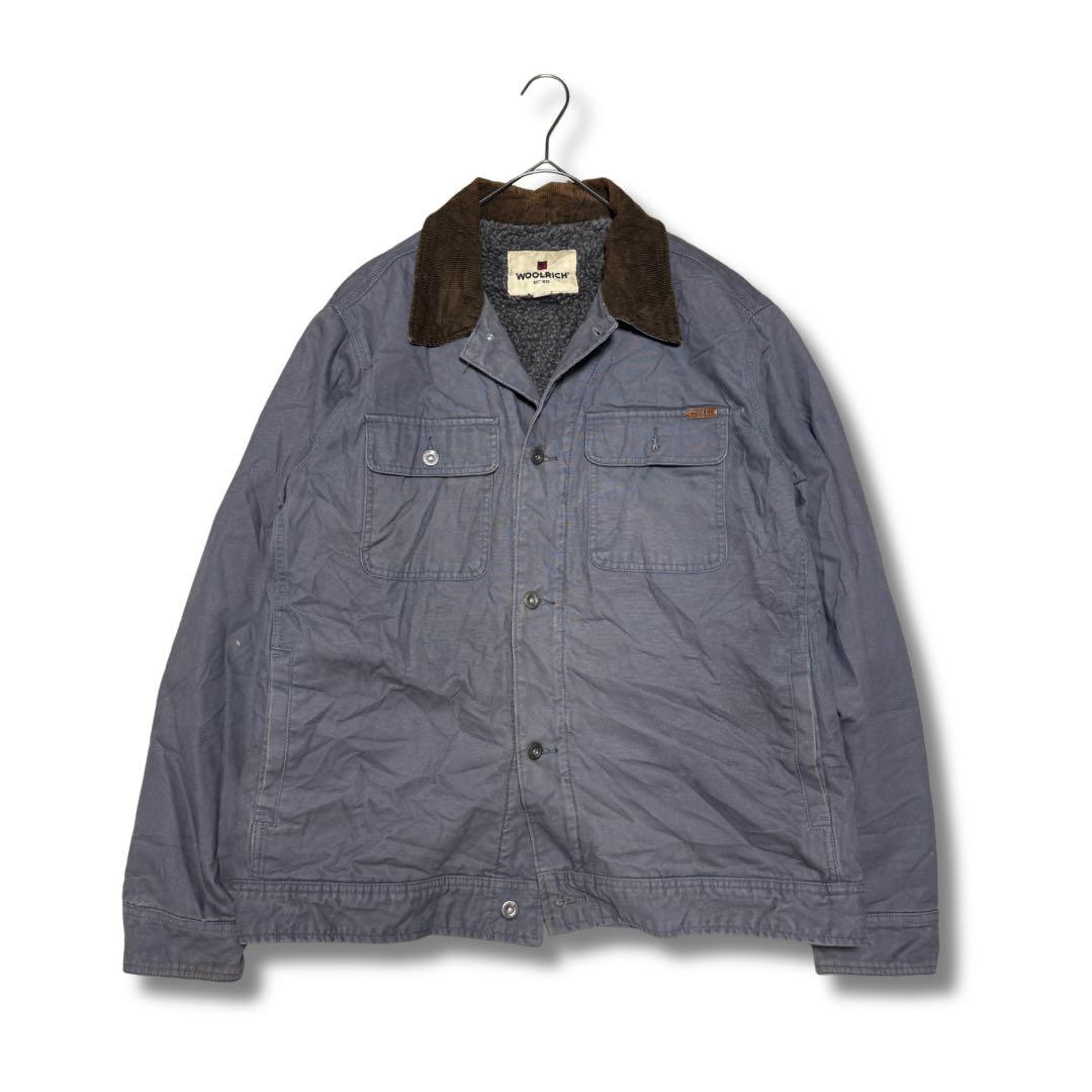00s WOOLRICH ボアライニング ハンティングワークジャケット L 古着