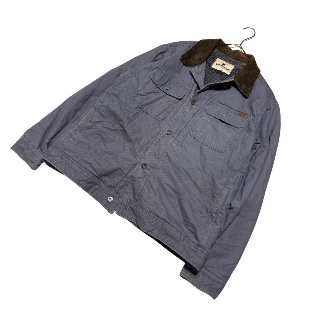 00s WOOLRICH ボアライニング ハンティングワークジャケット L 古着