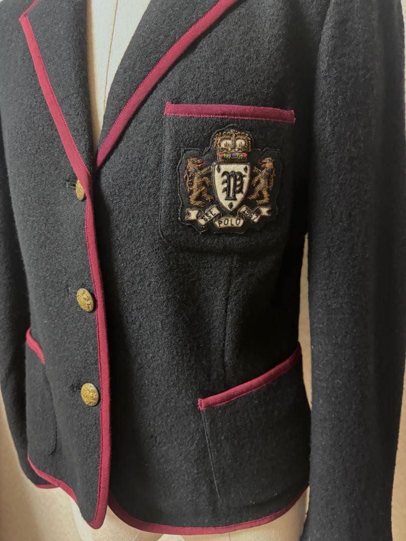 〈お値下げ依頼品〉POLO RalphLauren ジャケット　金ボタン
