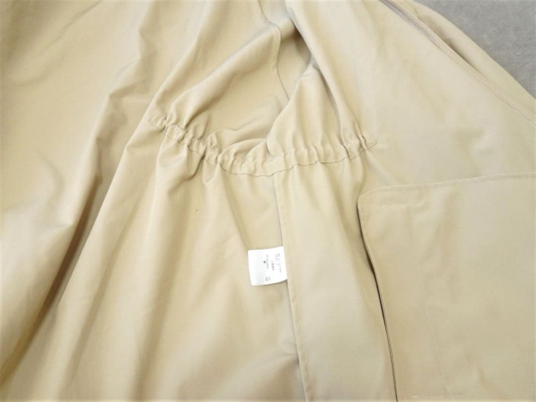 【ヴァシュモン】リサイクルシェル タフタ ショートコート ショートトレンチコート