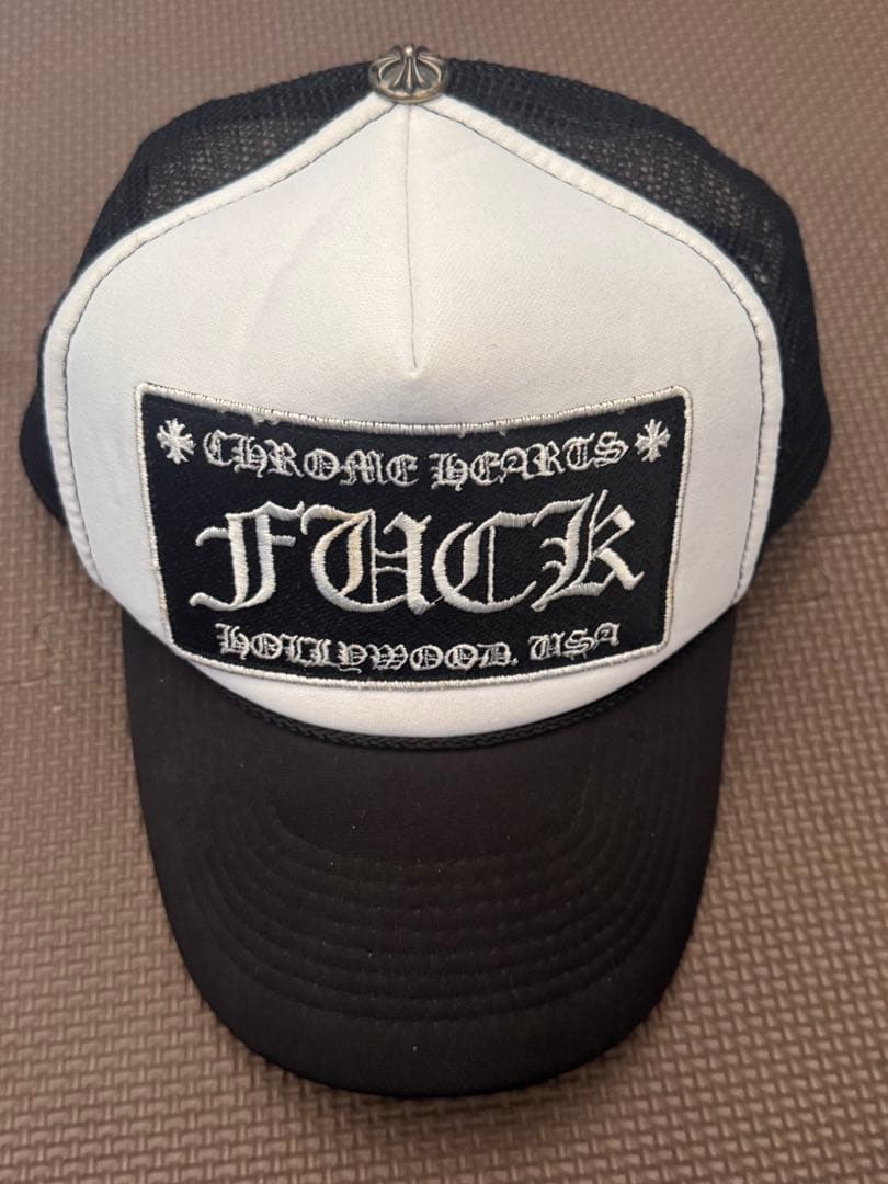 クロムハーツ TRUCKER CAP/トラッカーキャップ FUCK