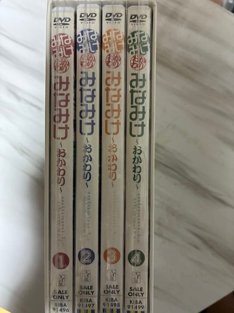 みなみけ、みなみけおかわり、みなみけおかえりDVD 各全4巻