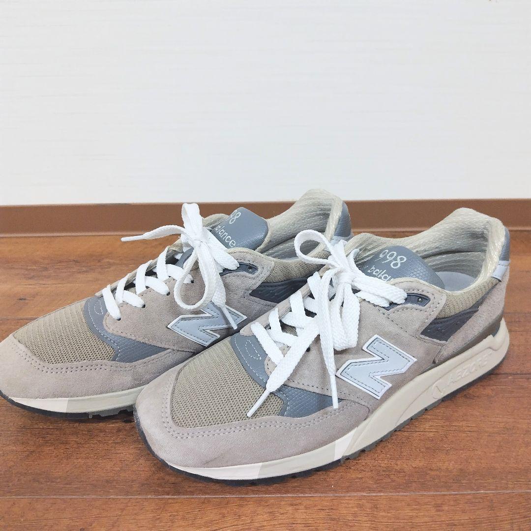 U998GR USA製 newbalance 27.0cm