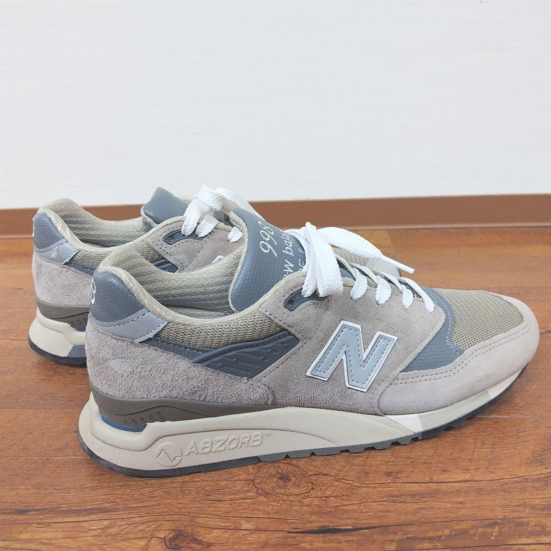 U998GR USA製 newbalance 27.0cm