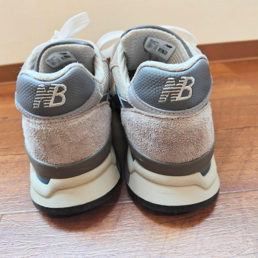 U998GR USA製 newbalance 27.0cm
