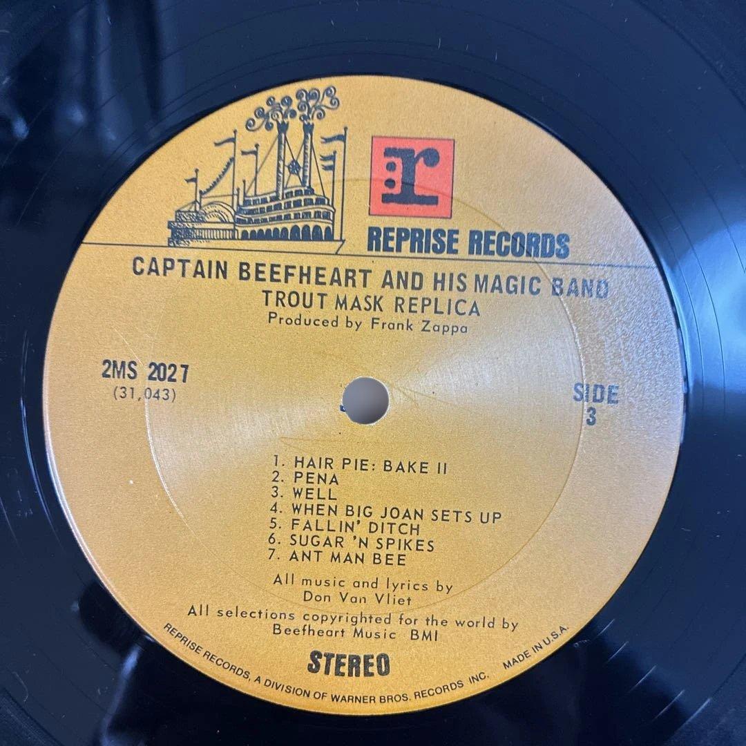 キャプテンビーフハート 名盤 レコード トラウトマスクレプリカ US盤