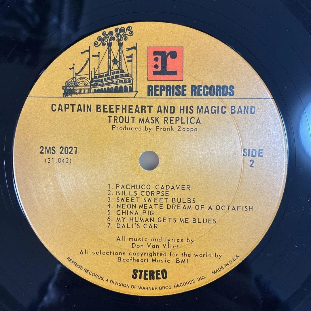 キャプテンビーフハート 名盤 レコード トラウトマスクレプリカ US盤