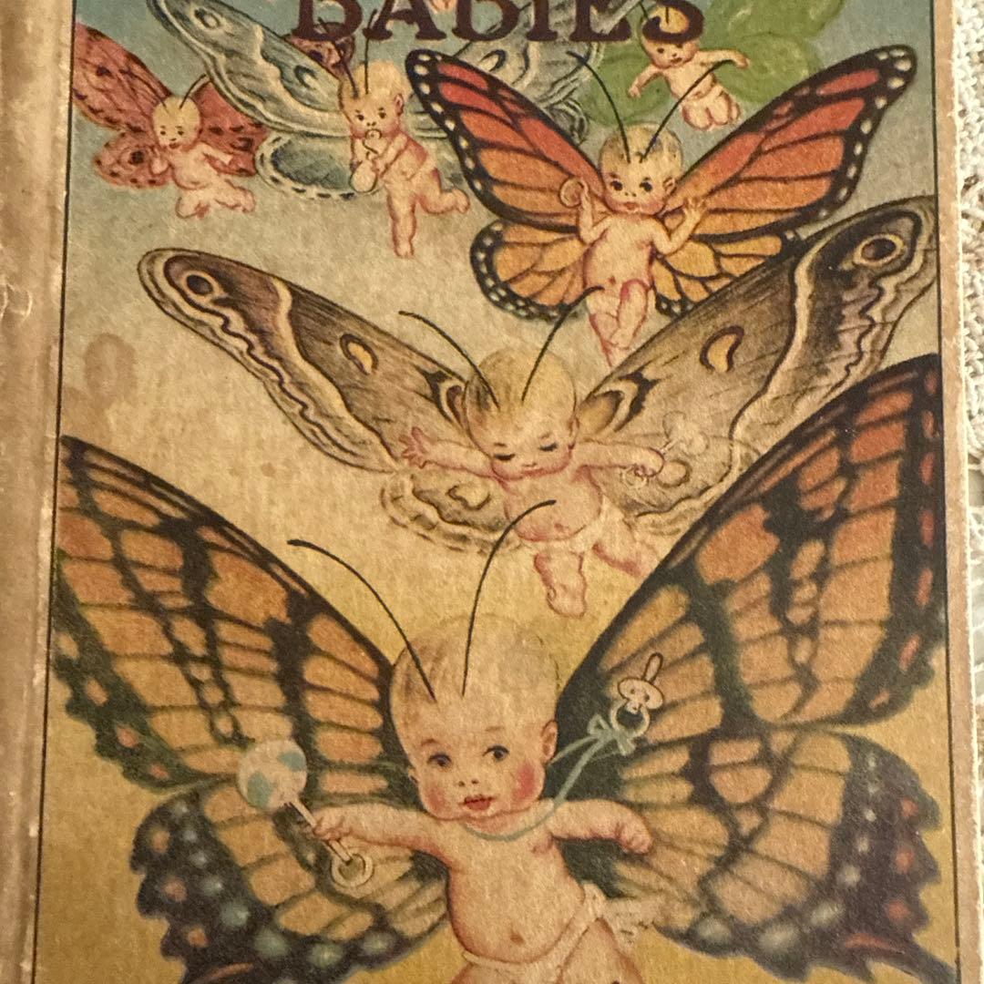 超レアなアンティーク絵本1917年　洋書ヴィクトリアン絵本ジャンクジャーナル妖精