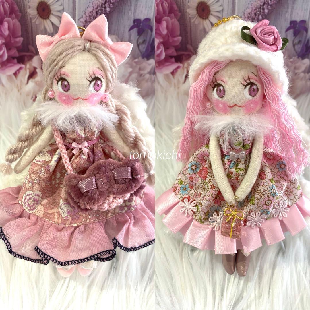 くみっきーさん専用❤️2点❤️ドールチャーム❤️ハンドメイド❤️カントリードール