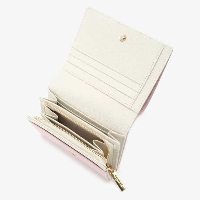 【未使用】アニエスベー agnes b.　ウォレット　レザー　二つ折り財布